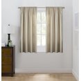 thumbnail image 1 of Eclipse Draft Stopper 63" Room Darkening Rod Pocket Window Curtain Panel, 1 of 3