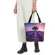 thumbnail image 5 of Disketp Lavender Field Sunset Bolsa de Hombro Casual para Mujer, Bolso Cruzado para Compras, Viajes y Uso Diario, 5 of 6