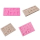 thumbnail image 3 of Molde de pastel de Fondant Inteprter Rosa Tipo 1, 3 of 6