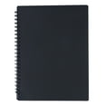 thumbnail image 1 of Music Score Folder Sheet Presentation Book Large Capacity PVC for File Home School Office Black, 1 of 8