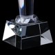 thumbnail image 3 of Premio de Competición Copa de Trofeo de Cristal Cantonera Hexagonal 27 Cm coración de Bricolaje Yotijar trofeo de la competencia, 3 of 9