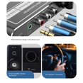 thumbnail image 3 of Convertidor InaláMbrico HIFI DAC Bluetooth 5.2 Receptor Audio Coaxial una R/L 3.5Mm Adaptador Auxiliar con U Disk Play Mic, 3 of 5