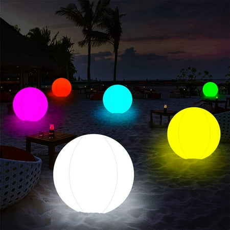 Floating Pool Lights Inflatable Waterproof Led Solar Glow Globe Ball Lamp Outdoor Color Changing Night Light Party Decor For Swimming Wedding Pathway 2 Pcs Canada Inflatable Waterproof Led Solar Glow, Outdoor Solar Color Changing Led Floating Lights Ball
