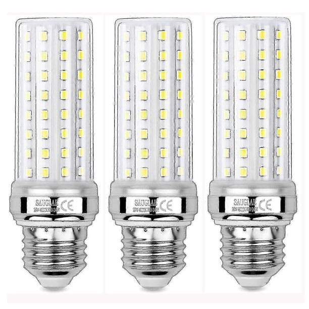 3 Pieces 20w Led Corn Light Bulbs, 150w Equivalent Incandescent Bulb, 2300lm, 4000k Neutral White, E