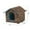 C, variant on Darzheoy Cat Houses for Outdoor Cats, Waterproof and Insulated, Safe Pet House and Kitty Shelter for Cat or Small Dog to Stay Warm & Dry