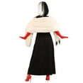 thumbnail image 4 of Cruella De Vil Stole Costume for Women, 4 of 17