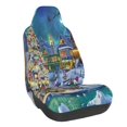 thumbnail image 1 of Balery Christmas Tree Funda de Asiento para Auto con Diseño - Cubierta Frontal Suave y Transpirable con Protector Antideslizante- 1 Unidad, 1 of 5