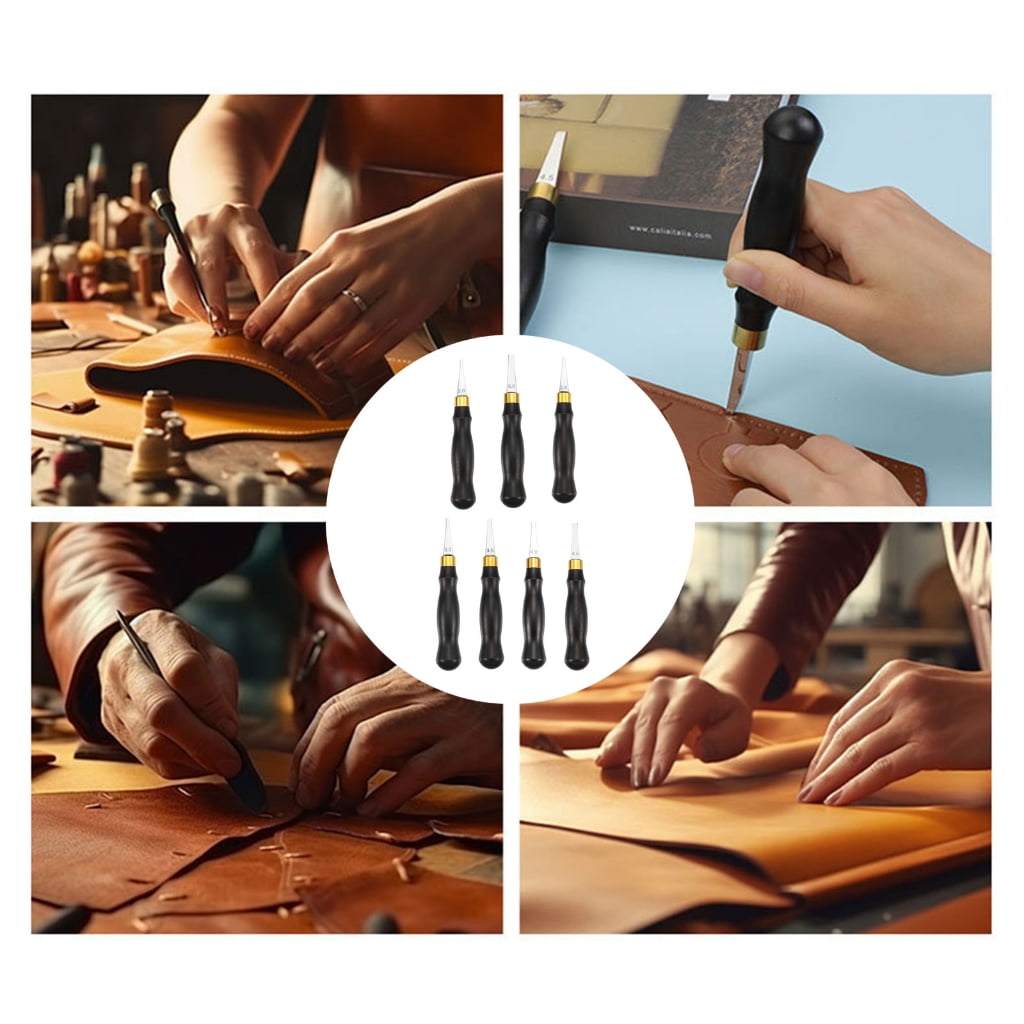 Leather Edges Creaser Leather Edges Crafting Tool Leather Craft Tool 2.0-5.0mm