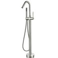thumbnail image 1 of Vanity Art Single Handle Floor Mounted Freestanding Tub Filler with Handshower, 1 of 3