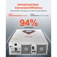 thumbnail image 3 of VEVOR Hybrid Solar Inverter Charger 3500W 220/230V with Built-in 100A MPPT Controller, 3 of 9