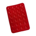 thumbnail image 4 of Soporte de succión para teléfono Hugo almohadilla adhesiva de copa trasera de silicona Rojo, 4 of 9