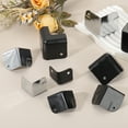 thumbnail image 4 of Uxcell 4 Pack 1.69" x 1.69" Speaker Corner Protectors, Plastic Right Angle Protector Thickening Speaker for Cabinet Guitar Amplifier Stage Speakers, Black, 4 of 6