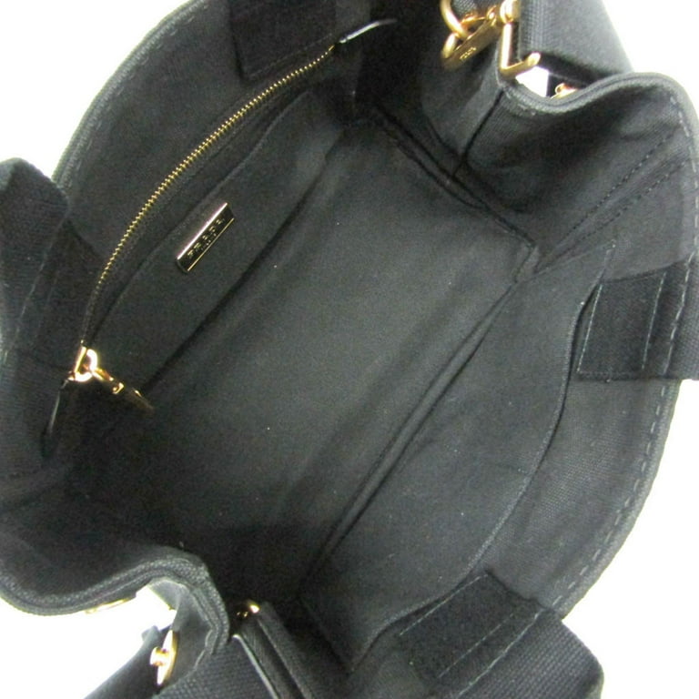 Pre-Owned Prada Canapa B2439G Women's Canvas Shoulder Bag,Tote Bag