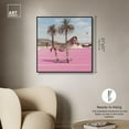 thumbnail image 5 of Zebra Skate Canvas Pop Art Prints by Art Remedy, Black Frame, 30" x 30", 5 of 7