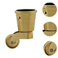 thumbnail image 6 of JISADER Furniture Caster Vintage Table Chair Furniture Legs Solid Brass Caster Wheel B, 6 of 9
