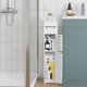 thumbnail image 1 of Mueble de baño de almacenamiento, blanco, 6,4'', 1 of 6