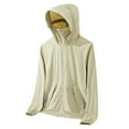 thumbnail image 2 of Men's 2025 Lightweight Sun Protection Hoodie – UPF 50+ Full-Zip Jacket with Face Mask & Pockets for Hiking, Fishing & Outdoor Adventures, 2 of 4