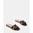 thumbnail image 3 of Sandalia Steve Madden Hadyn de piel negra talla 7.5, 3 of 4