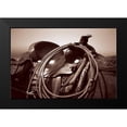thumbnail image 2 of OMara, James 14x11 Black Modern Framed Museum Art Print Titled - Saddling, 2 of 5