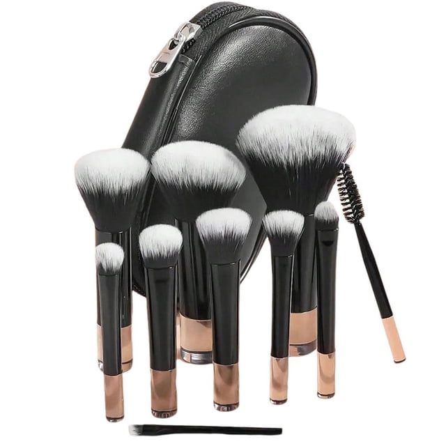 Big sale! Makeup Brushes 10pcs Set for Precise Application Travel Friendly εщ D3R5