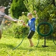 thumbnail image 2 of Gymax Garden Hose Holder Freestanding Water Hose Stand Detachable Metal Hose Holder, 2 of 9