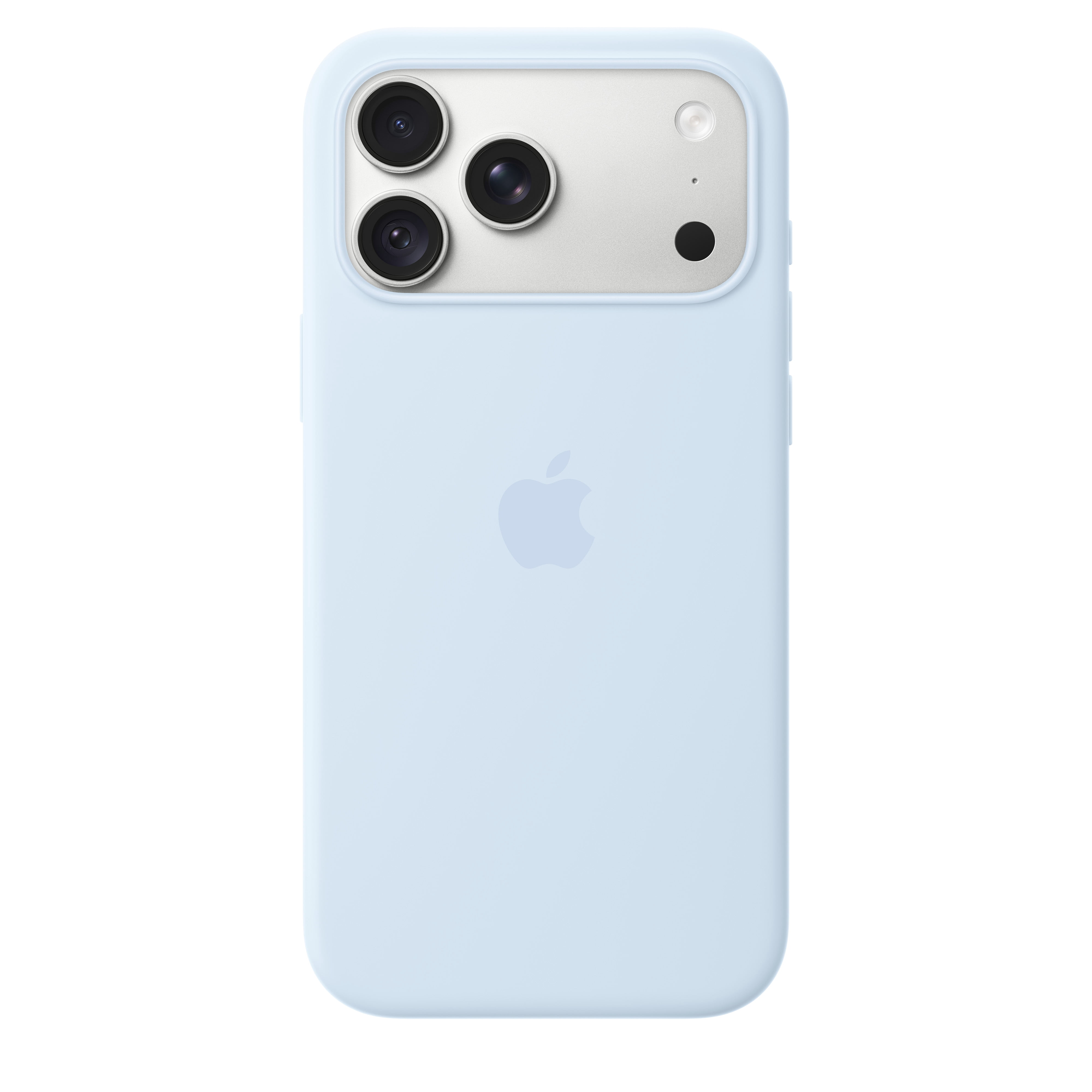Apple iPhone 18 Pro Max Silicone Case with MagSafe – Crisp Blue
