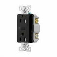 thumbnail image 2 of Eaton WFTRCR15-BK-SP-L Wi-Fi Smart Receptacle Works with Alexa, Black - A Certified for Humans Device, 2 of 3