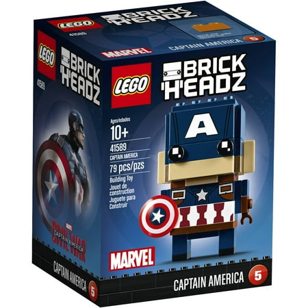 Lego BrickHeadz Captain America 41589