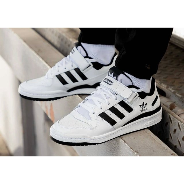 Adi - das Forum Low Men's Cloud White Black Core Black FY7757 Size 8-13 New