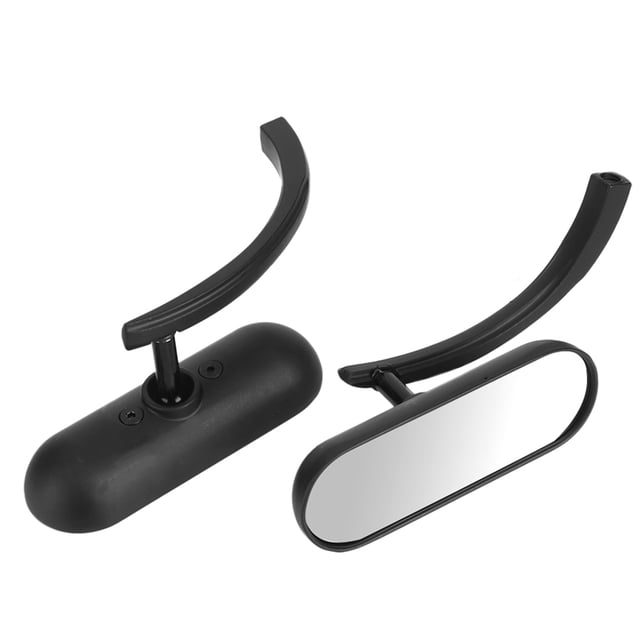 Espejo retrovisor de motocicleta Bling Bling aluminio modificado negro