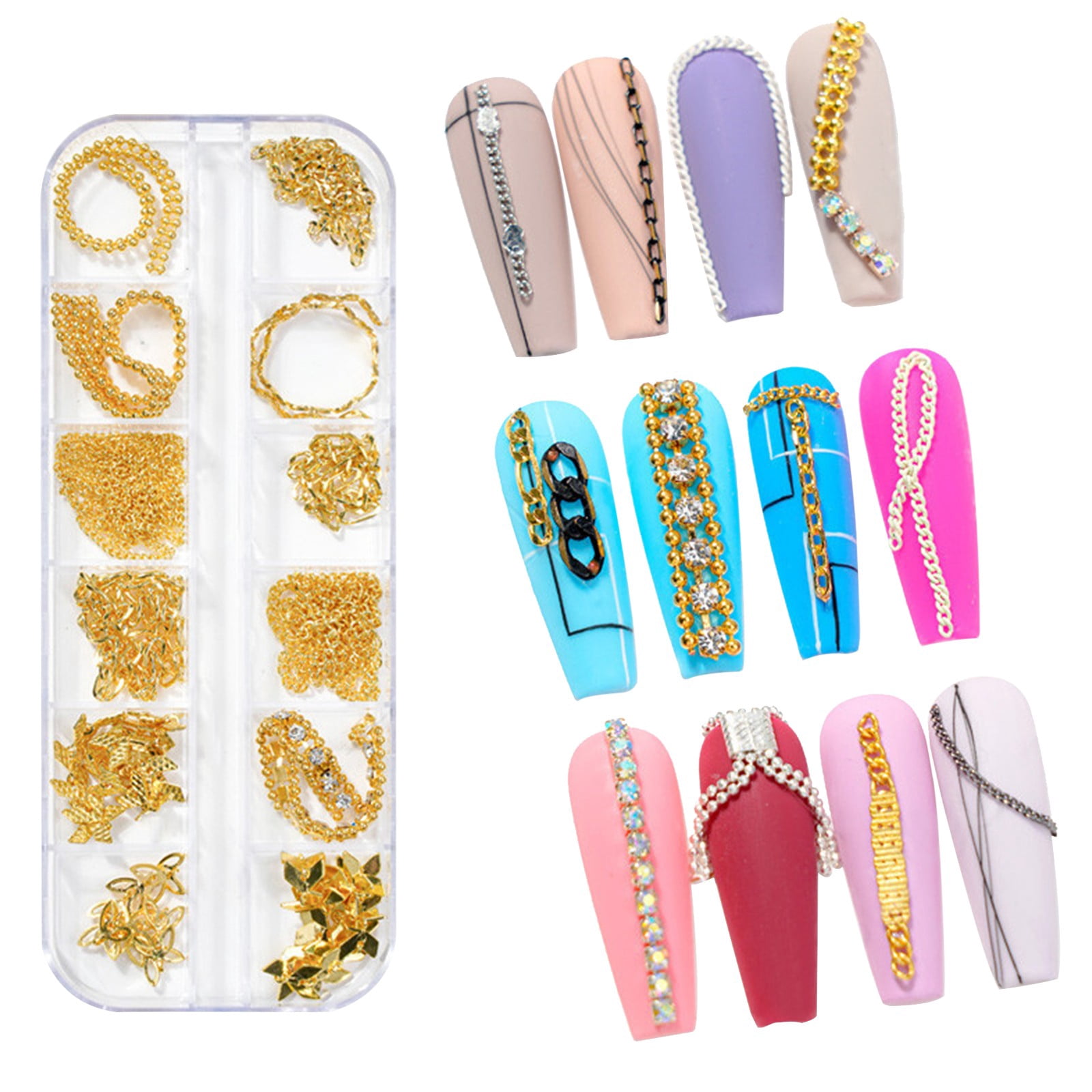 Nail Jewelry for Acrylic Nails Nail Tabs Makeup Pearls for Eyes Different Size Rhinestones Wax Pen Picking Stone Wax Pens Glitter Shapes Nail Tabs Nail Nail Jewelry And Decorations