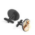 thumbnail image 2 of Deer Stylish Men's Cufflinks for Formal Attire, Made of Stainless Steel, Ideal for Business Meetings, 2 of 6