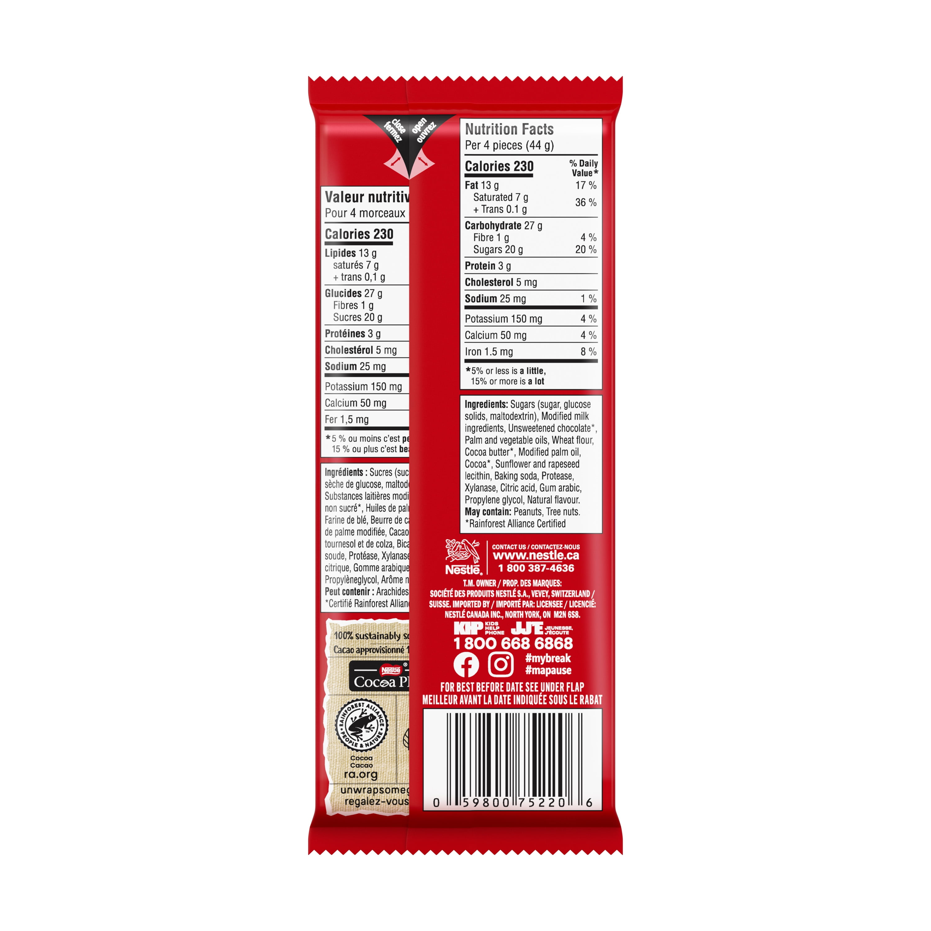 KITKAT Classic Tablet 15x99g, 99g