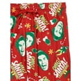 thumbnail image 2 of Elf, Adult Mens, OMG Santa Pajamas Sleep Pants with Collectible Tin, Sizes S-2XL, 2 of 3