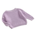thumbnail image 2 of Chandail Tricoté à Manches Longues pour Bébé Filles Garçons Automne Hiver, 2 of 7