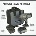 thumbnail image 4 of Klutch High-Torque 1/2in. Impact Wrench Kit, KLiQ 20V, 1000 Ft./Lbs. Breakaway Torque, Brushless, Cordless, 4.0Ah, 4 of 9