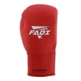 thumbnail image 4 of Fadi Sports A2 Lace-Up Boxing Gloves, for Training & Sparring, Matte Cowhide Leather, Red - 16 oz, 4 of 14