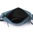 thumbnail image 6 of Stylago Retro Messenger Bag for Women Vintage Leather Crossbody Shoulder Purses Ladies Work Travel Handbags with Multiple Pockets Blue, 6 of 7