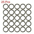 thumbnail image 2 of Car Engine Oil Drain Crush Flat Bonded Washer Gaskets 25pcs M18 Bronze Tone, 2 of 7