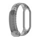 thumbnail image 2 of Pulseras de repuesto de correa para Mi Band 5 Mi 6 SmartWatch Bands Pulsera de silicona suave y flexible que no daña la piel, 2 of 4