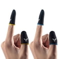 thumbnail image 3 of Methold 2Pcs Fingertip Gloves Professional Non-slide Screen Finger Cover Mobile Supplies Ergonomics Thumbs Accessories Sleeves Type3 NO3, 3 of 6