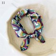 thumbnail image 1 of Bufanda cuadrada de seda satinada de buena calidad para mujer y niña, bufandas para el cuello, pañuelo para la cabeza, BandanaA10, 1 of 3