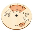 thumbnail image 2 of Outil de Mélodie en Bois, Roue de Cercle de Cinquièmes Robuste Pratique pour Apprendre, 2 of 7