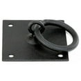thumbnail image 6 of Renovators Supply Cabinet Pulls 2.26" Black Wrought Iron Ring Drawer Pulls w/Screws, 6 of 11