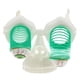 thumbnail image 1 of Broma de Halloween Ojos caídos en los resortes Marco Accesorios de disfraces Colco eyeglasse nariz, 1 of 7