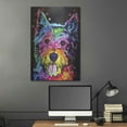 thumbnail image 5 of Luxe Metal Art 'Westie' by Dean Russo, Metal Wall Art, 24"x36", 5 of 9