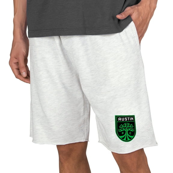 Men's Concepts Sport Oatmeal Austin FC Mainstream Terry Shorts