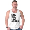 thumbnail image 5 of Love God and Others Christian Quote Tank Top T Shirts Men Women Brisco Brands S, 5 of 6
