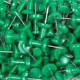 thumbnail image 5 of JAM Paper Push Pins, Green, 100/Pack, 5 of 6