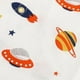 thumbnail image 4 of Conjunto de pijama de 4 piezas para bebé y niño pequeño, conjunto de pijama corto de algodón, 4 of 5